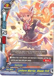 Image for Uniform Warrior, Blazer Frill (Buddy Rave) (D-BT01A-EB02/0015EN) - Future Card BuddyFight