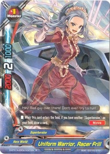 Image for Uniform Warrior, Racer Frill (Buddy Rave) (D-BT01A-EB02/0021EN) - Future Card BuddyFight