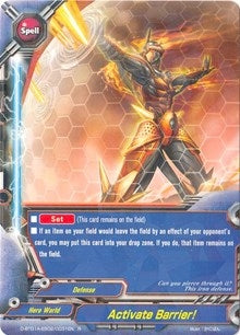 Image for Activate Barrier! (Buddy Rave) (D-BT01A-EB02/0031EN) - Future Card BuddyFight