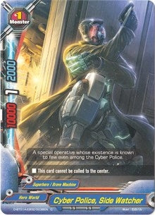 Image for Cyber Police, Side Watcher (Buddy Rave) (D-BT01A-EB02/0038EN) - Future Card BuddyFight