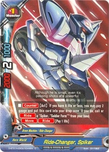 Image for Ride-Changer, Spiker (Buddy Rave) (D-BT01A-EB02/0044EN) - Future Card BuddyFight
