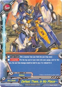 Image for Defeat Them, in My Place... (Buddy Rave) (D-BT01A-EB02/0057EN) - Future Card BuddyFight