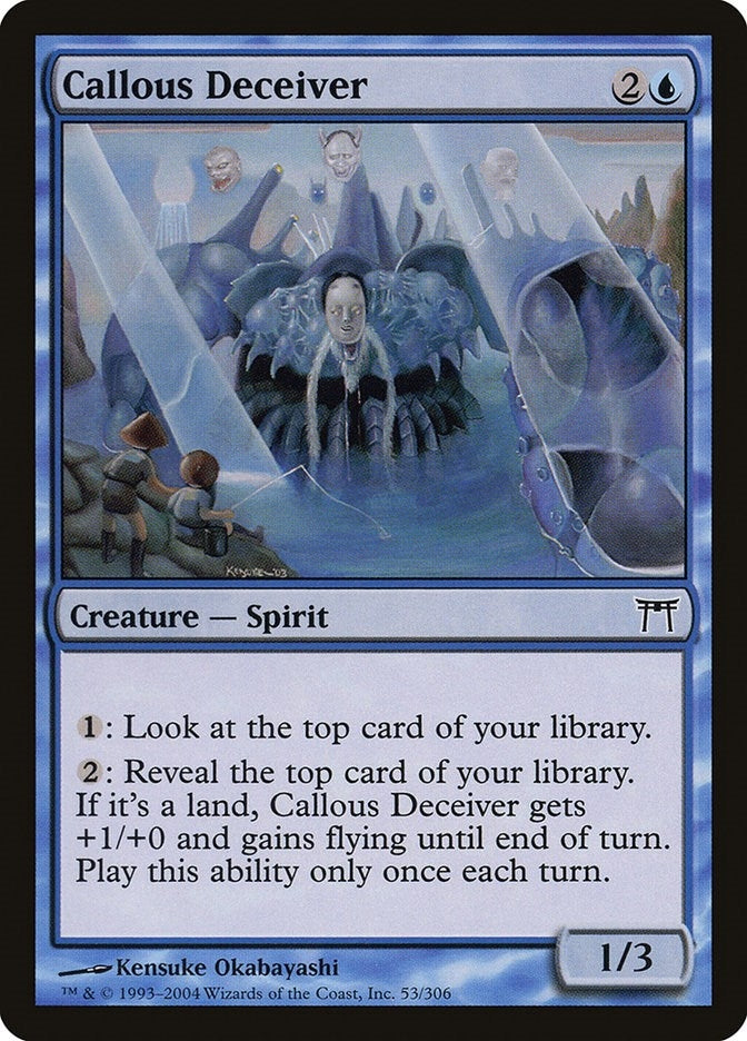 Image for Callous Deceiver (Champions of Kamigawa) (53) - Magic: The Gathering
