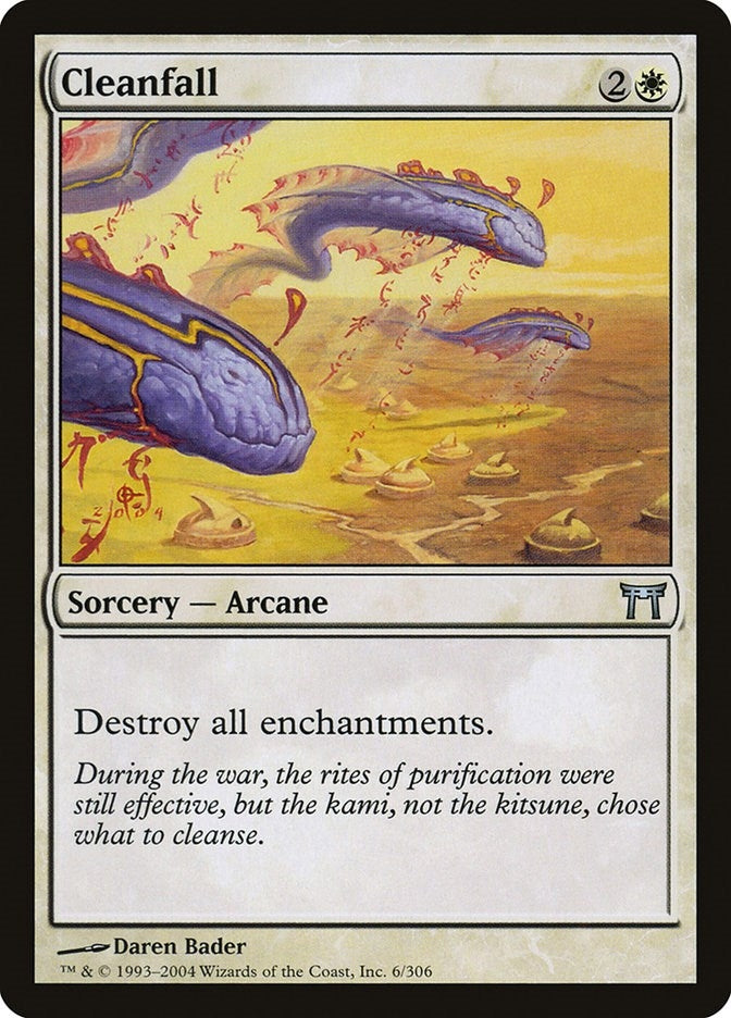 Image for Cleanfall (Champions of Kamigawa) (6) - Magic: The Gathering