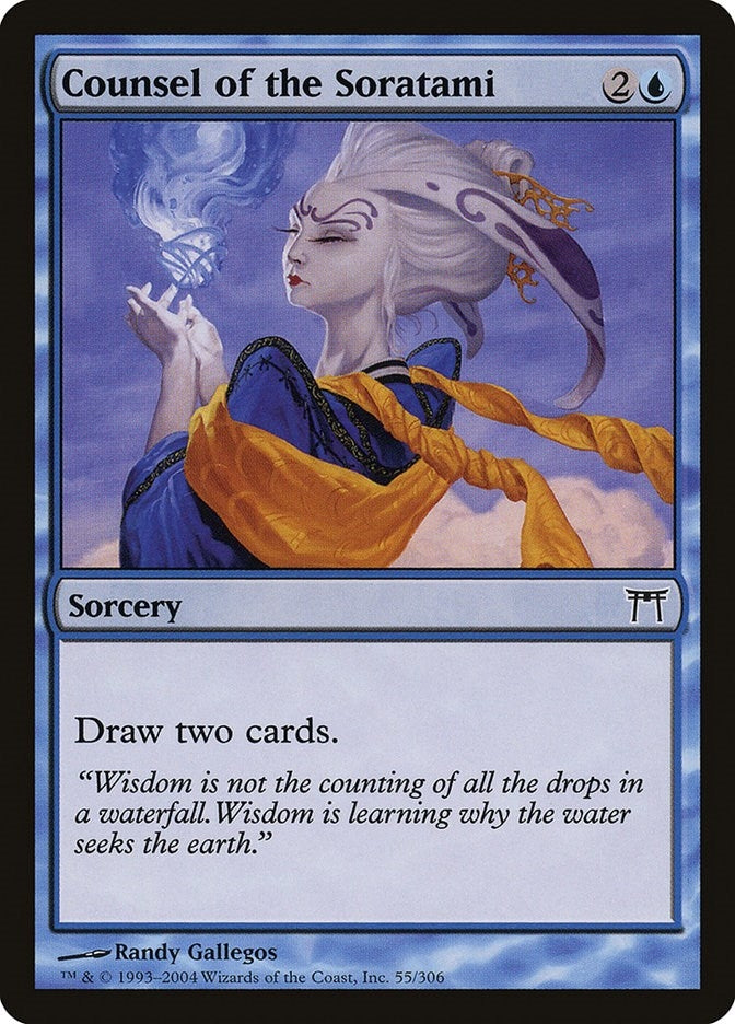Image for Counsel of the Soratami (Champions of Kamigawa) (55) - Magic: The Gathering