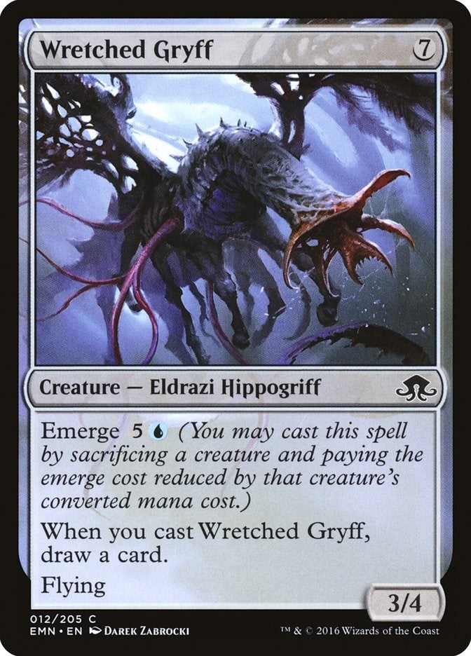 Image for Wretched Gryff (Eldritch Moon) (12) - Magic: The Gathering