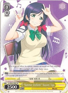 Image for "Summer Uniform" Nozomi Tojo (Love Live! Vol. 2) (LL/W36-TE06 TD) - Weiss Schwarz