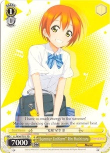 Image for "Summer Uniform" Rin Hoshizora (Love Live! Vol. 2) (LL/W36-TE13 TD) - Weiss Schwarz