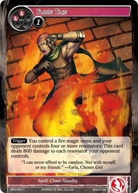 Image for Flame Trap (Battle for Attoractia) (BFA-023) - Force of Will