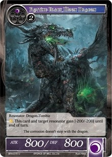 Image for Rotting Black Moon Dragon (Battle for Attoractia) (BFA-075) - Force of Will