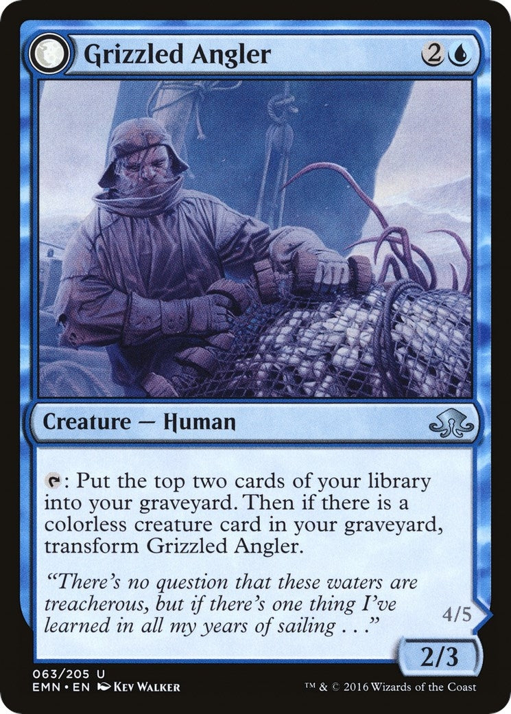 Image for Grizzled Angler (Eldritch Moon) (63) - Magic: The Gathering