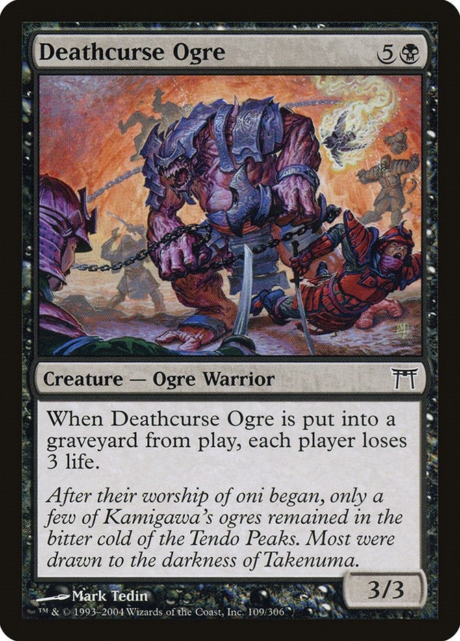 Image for Deathcurse Ogre (Champions of Kamigawa) (109) - Magic: The Gathering