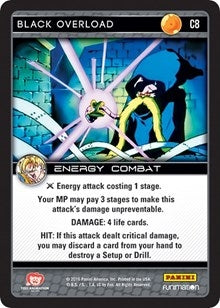 Image for Black Overload (Panini: Vengeance) (C8) - Dragon Ball Z TCG