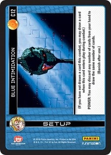 Image for Blue Intimidation (Panini: Vengeance) (C12) - Dragon Ball Z TCG