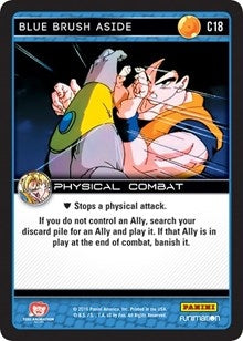 Image for Blue Brush Aside (Panini: Vengeance) (C18) - Dragon Ball Z TCG