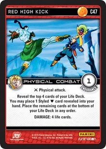 Image for Red High Kick (Panini: Vengeance) (C47) - Dragon Ball Z TCG
