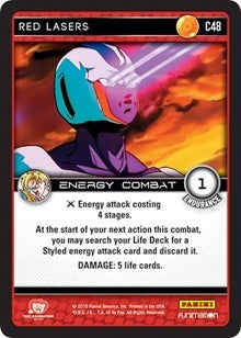 Image for Red Lasers (Panini: Vengeance) (C48) - Dragon Ball Z TCG
