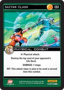 Image for Saiyan Clash (Panini: Vengeance) (C53) - Dragon Ball Z TCG