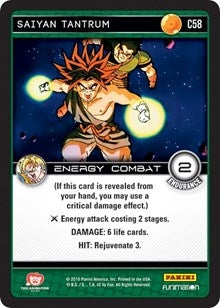 Image for Saiyan Tantrum (Panini: Vengeance) (C58) - Dragon Ball Z TCG