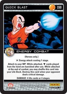 Image for Quick Blast (Panini: Vengeance) (C60) - Dragon Ball Z TCG