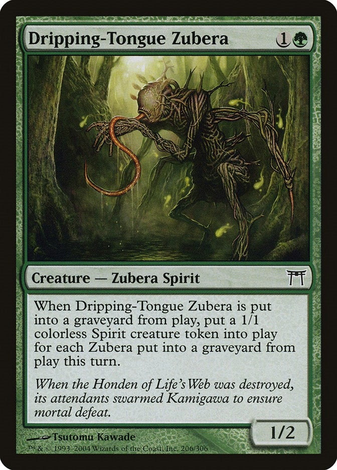 Image for Dripping-Tongue Zubera (Champions of Kamigawa) (206) - Magic: The Gathering