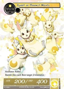 Image for Rabbit of Moonlit Nights (Promo Cards) (RL1606-01) - Force of Will