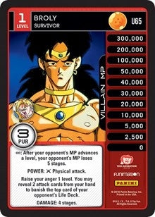 Image for Broly - Survivor (Panini: Vengeance) (U65) - Dragon Ball Z TCG