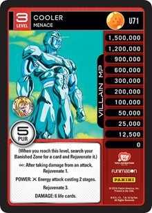 Image for Cooler - Menace (Panini: Vengeance) (U71) - Dragon Ball Z TCG