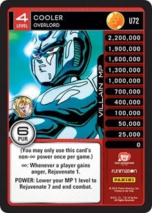 Image for Cooler - Overlord (Panini: Vengeance) (U72) - Dragon Ball Z TCG