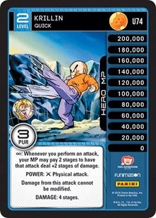 Image for Krillin - Quick (Panini: Vengeance) (U74) - Dragon Ball Z TCG