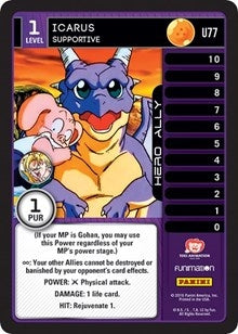 Image for Icarus - Supportive (Panini: Vengeance) (U77) - Dragon Ball Z TCG