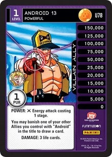 Image for Android 13 - Powerful (Panini: Vengeance) (U78) - Dragon Ball Z TCG
