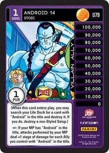 Image for Android 14 - Stoic (Panini: Vengeance) (U79) - Dragon Ball Z TCG