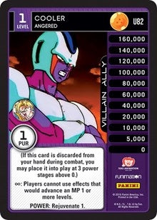 Image for Cooler - Angered (Panini: Vengeance) (U82) - Dragon Ball Z TCG