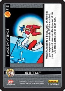 Image for Black Impatience (Panini: Vengeance) (R101) - Dragon Ball Z TCG