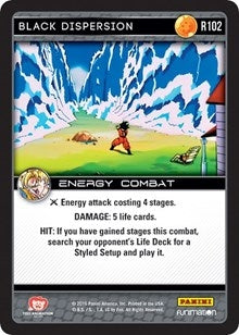 Image for Black Dispersion (Panini: Vengeance) (R102) - Dragon Ball Z TCG