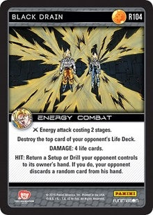 Image for Black Drain (Panini: Vengeance) (R104) - Dragon Ball Z TCG
