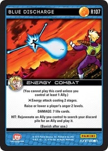 Image for Blue Discharge (Panini: Vengeance) (R107) - Dragon Ball Z TCG