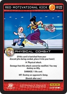 Image for Red Motivational Kick (Panini: Vengeance) (R122) - Dragon Ball Z TCG