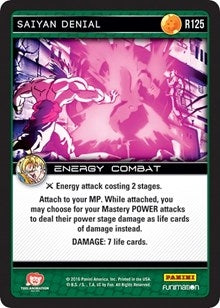 Image for Saiyan Denial (Panini: Vengeance) (R125) - Dragon Ball Z TCG