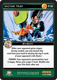 Image for Saiyan Trap (Panini: Vengeance) (R130) - Dragon Ball Z TCG