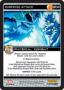 Image for Surprise Attack (Panini: Vengeance) (UR141) - Dragon Ball Z TCG