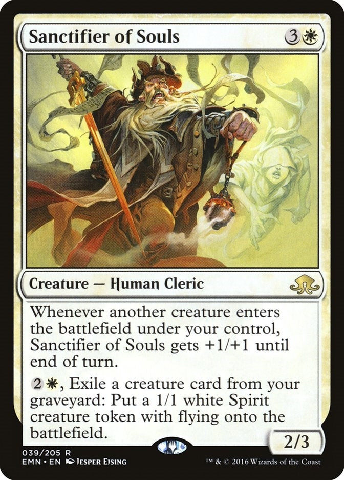 Image for Sanctifier of Souls (Eldritch Moon) (39) - Magic: The Gathering