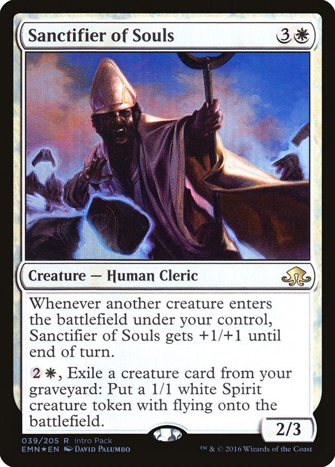 Image for Sanctifier of Souls (Unique and Miscellaneous Promos) (39) - Magic: The Gathering