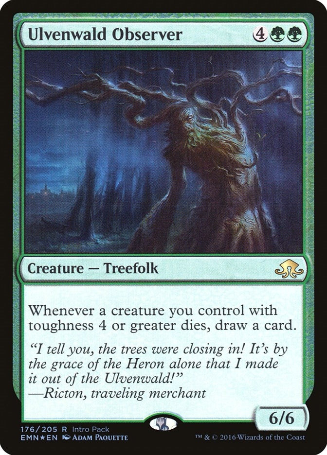 Image for Ulvenwald Observer (Unique and Miscellaneous Promos) (176) - Magic: The Gathering