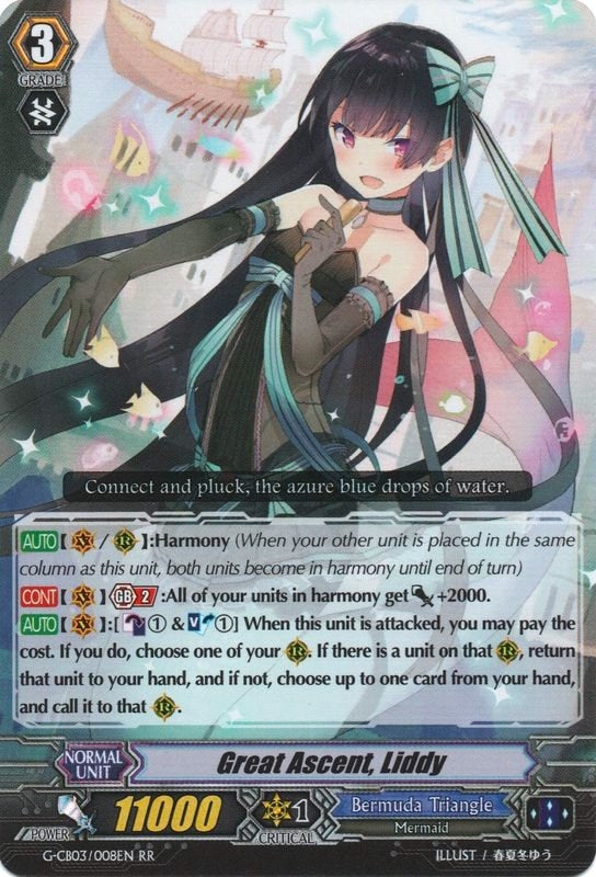 Image for Great Ascent, Liddy (G-CB03: Blessing of Divas) (G-CB03/008EN) - Cardfight Vanguard