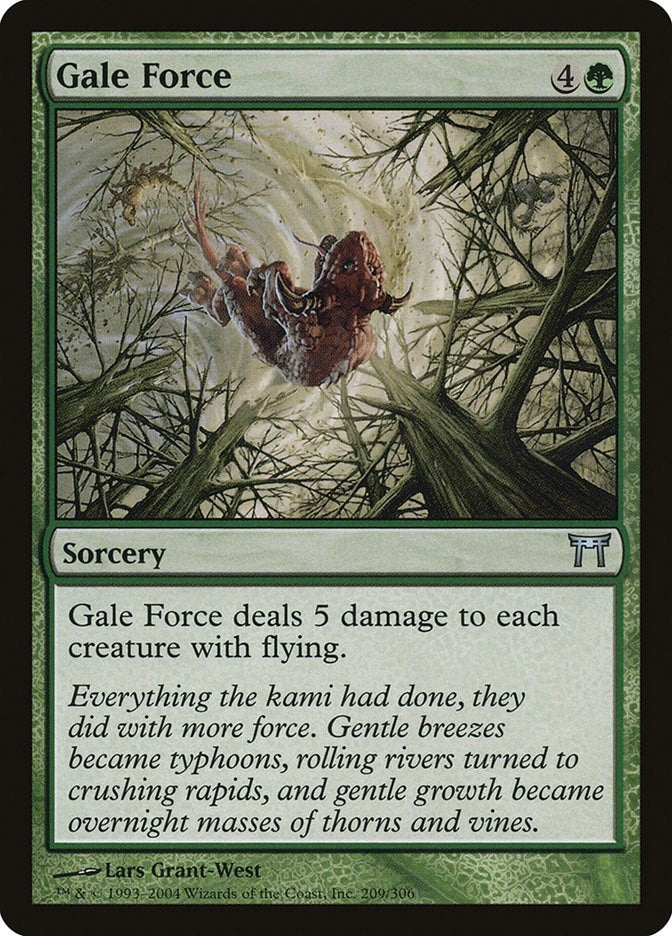 Image for Gale Force (Champions of Kamigawa) (209) - Magic: The Gathering