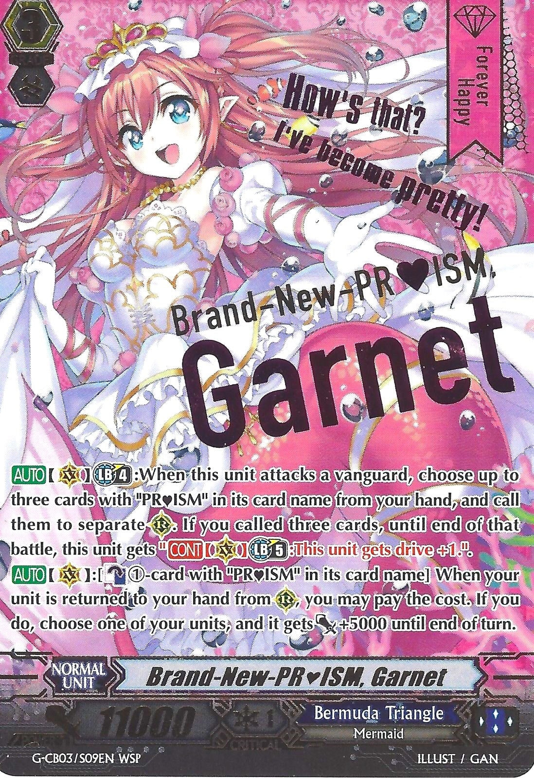 Image for Brand-New-PRISM, Garnet (Wedding SP) (G-CB03: Blessing of Divas) (G-CB03/S09EN) - Cardfight Vanguard