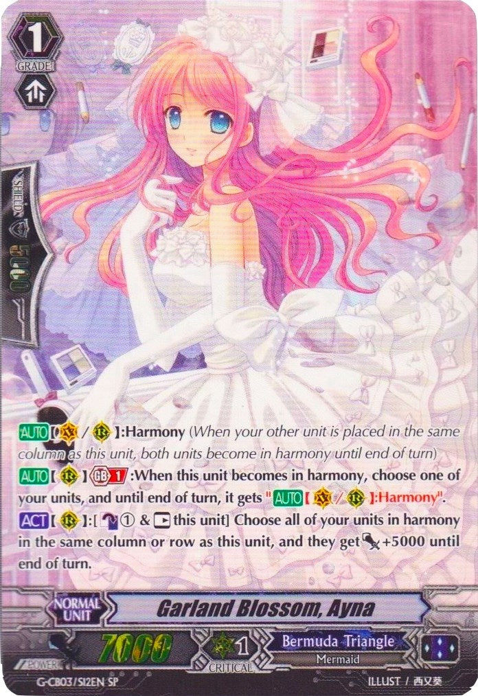 Image for Garland Blossom, Ayna (SP) (G-CB03: Blessing of Divas) (G-CB03/S12EN) - Cardfight Vanguard
