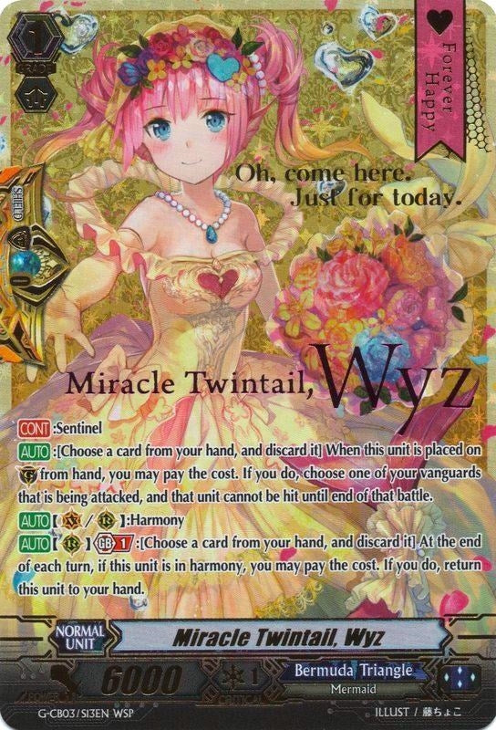 Image for Miracle Twintail, Wyz (Wedding SP) (G-CB03: Blessing of Divas) (G-CB03/S13EN) - Cardfight Vanguard